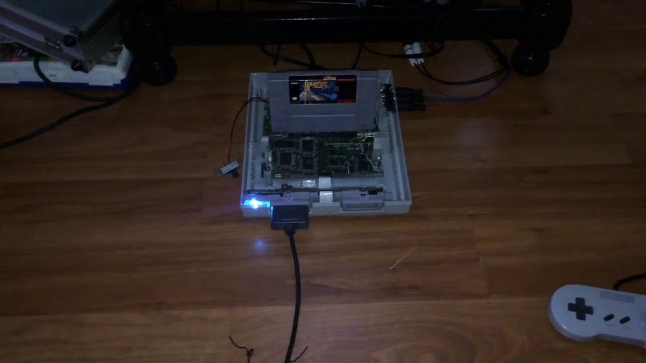 SNES RGB LED Mod - YouTube