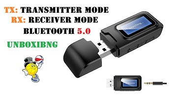 Bluetooth 5.0 Transmitter Receiver Unboxing 2022