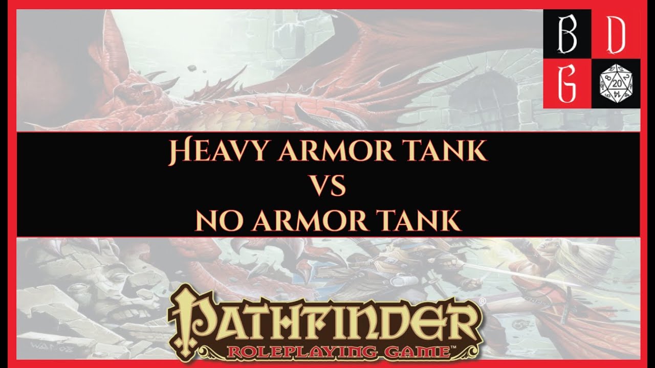 |1e| Heavy Armor Tank Vs No Armor Tank