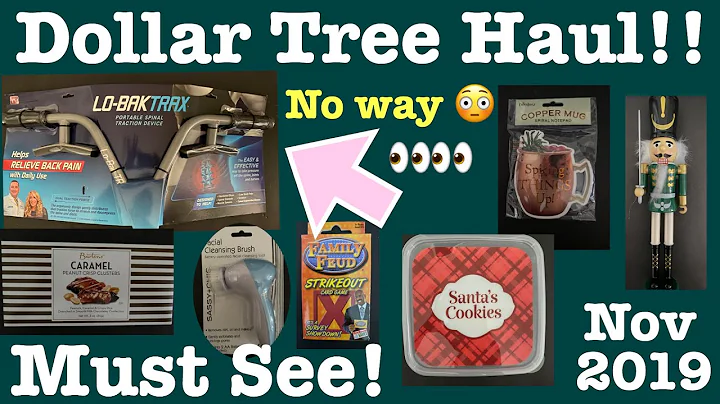 Dollar Tree Haul! Must see! New Finds!- November 2...