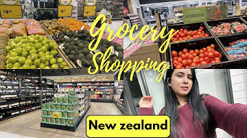 New Zealand GROCERY SHOPPING | NZ local supermarket COUNTDOWN