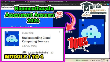 Understanding Cloud Computing Services(Module 1-4) Assessment Answers💯 #ibm #naanmudhalvan