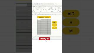 Excel Merge Across Function.#merge #exceltutorial ##excelhindi #learnexcel