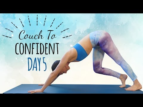 Yoga For Hips & Splits Flexibility ♥ Day 5 Of 14, 30 Minute Beginners Class, At Home, How To