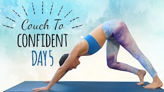 Yoga for Hips & Splits Flexibility ♥ Day 5 of 14, 30 Minute Beginners Class, At Home, How To screenshot 2