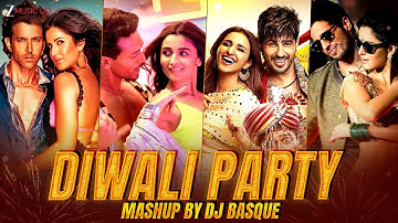 Diwali Party Mashup 2025 | DJ Basque | Bollywood Dance Hits