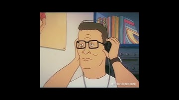 hank listens to real breakcore #breakcore