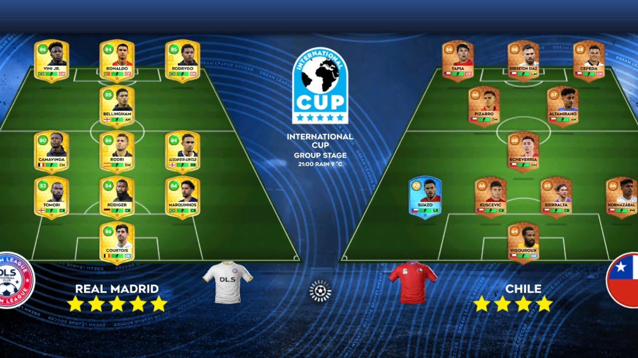 DLS26 REALMADRID VS CHILE VS NORWAY