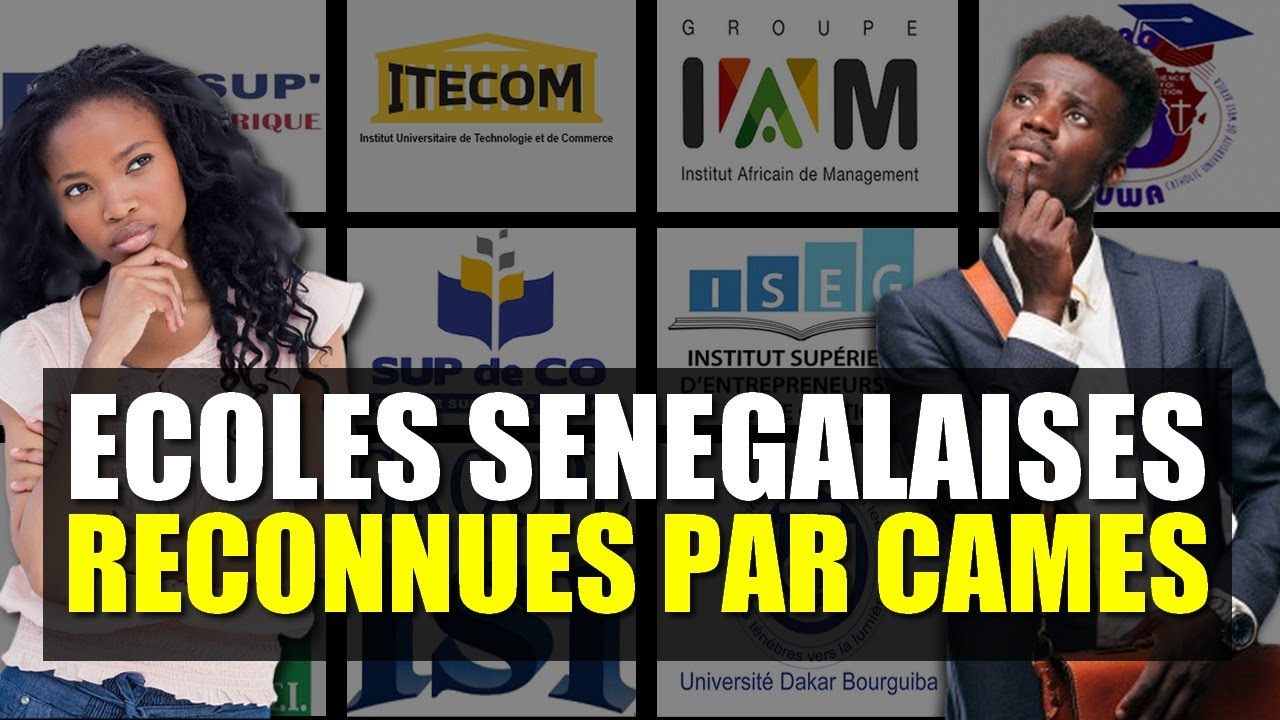 Quels sont les diplômes des écoles reconnus par le CAMES ?