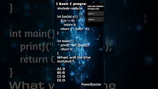 c programming basics. #codingorbeginners #correctcoding #logics