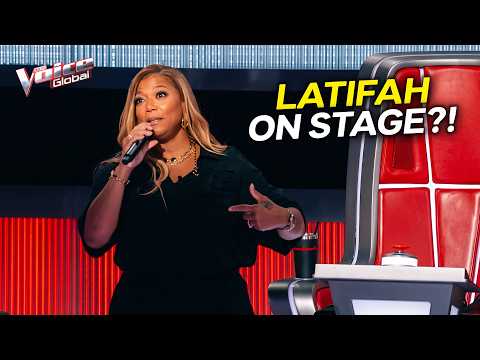 Top 3: QUEEN LATIFAH JUST STARTED SINGING FOR HIM?! | BEST Country Songs on The Voice 2026