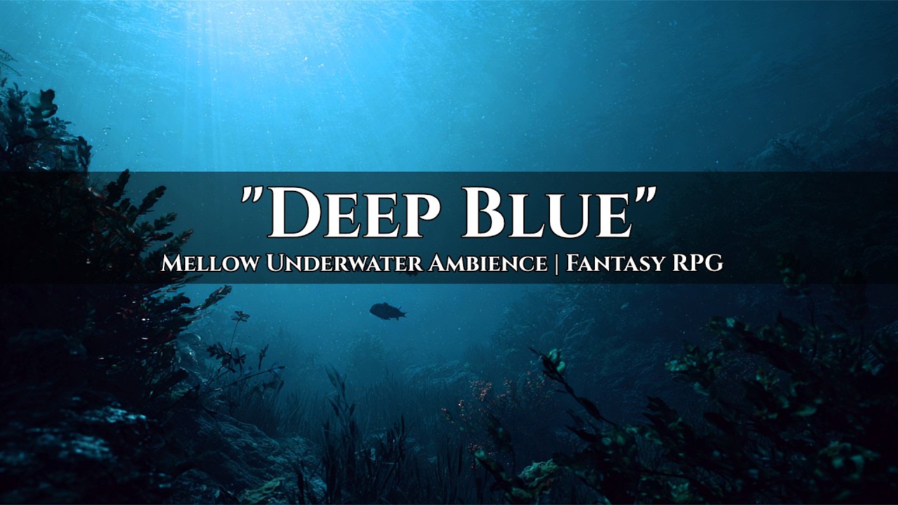1 Hour Mellow Underwater Ambience Music │ 