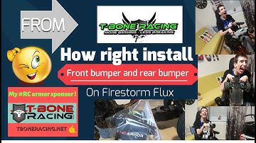 Videoguide - How install front and rear bumper by [ T-BONE RACING ] #tboneracing
