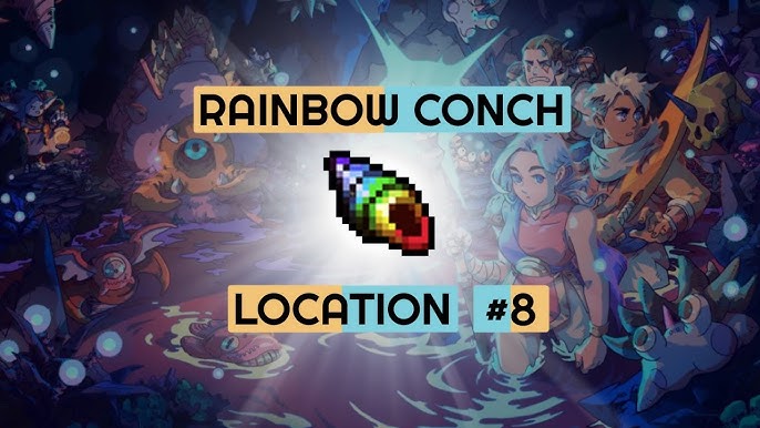 All Sea of Stars Rainbow Conch locations