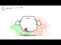 アニメ制作のタイムラプス動画