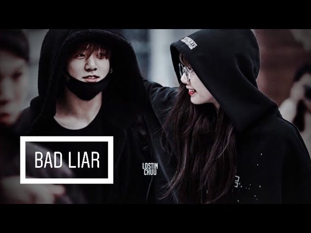 🐰Lizkook🐱 Lisa (blackpink) & Jungkook (bts) • bad liar • [fmv] class=