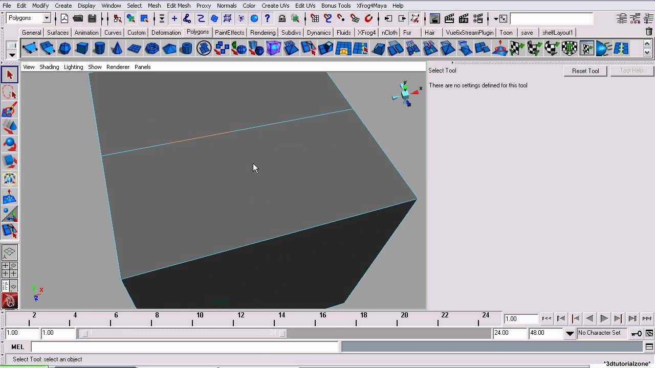 split polygon tool maya 2017