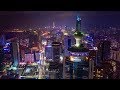 Hong Kong Night Drone Timelapse Hyperlapse 4K - FULL VERSION