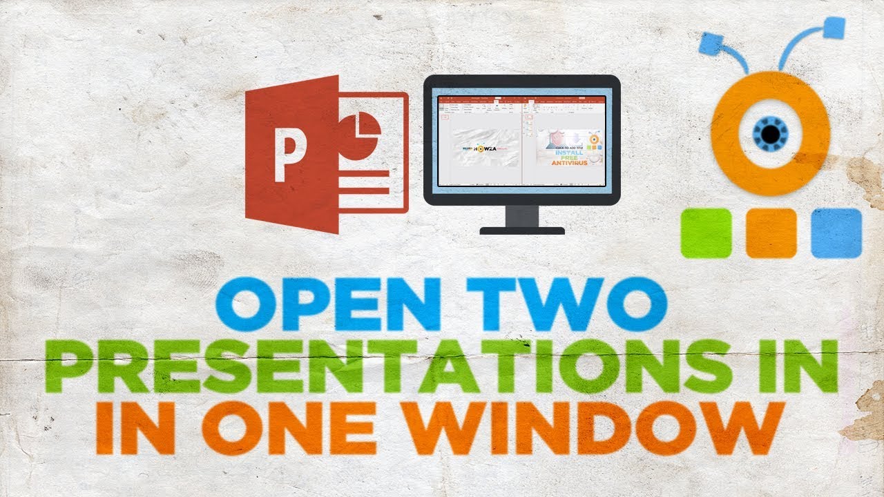 how to run a powerpoint presentation in a window