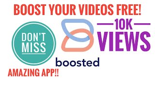 How To Promote Videos, Ads And Boost In Boosted App