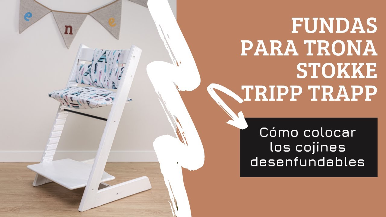 Cojines para trona Stokke Tripp Trapp. y desenfundables | ✨ - YouTube