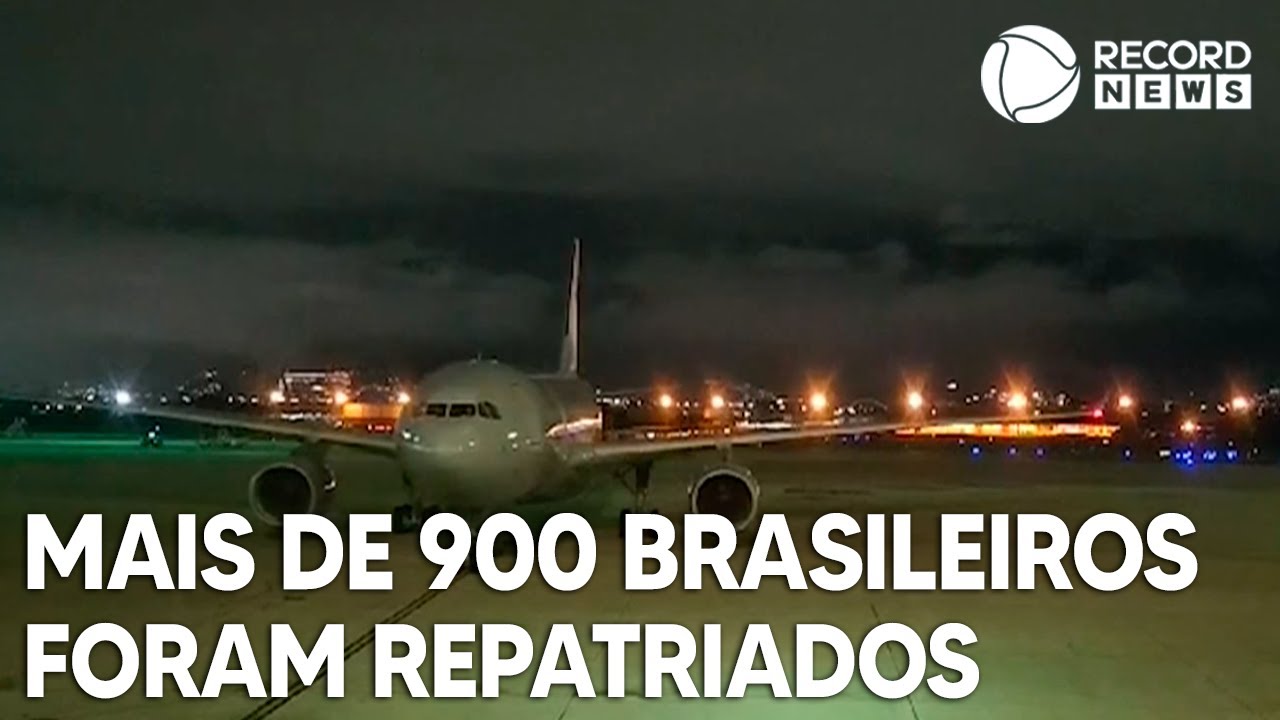 Mais de 900 brasileiros já foram resgatados pela FAB