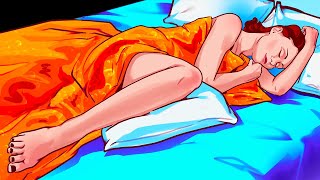 快眠法：湿った毛布を掛けるとどうなる？