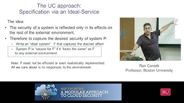 UC Tutorial 1.5 - Background: Specification via an ideal service