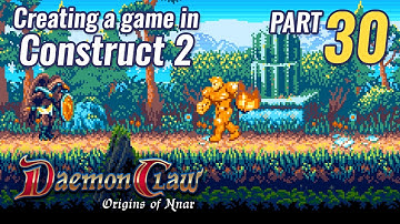 Creating a game in Construct 2 from scratch: part 30. We power up the power up system!