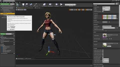 October 2020 UE4 FftM Asset Deeper Dive: GR Customizable Female 01