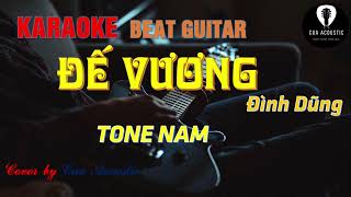 Karaoke Đế Vương Acoustic Beat Guitar Solo Tone Nam