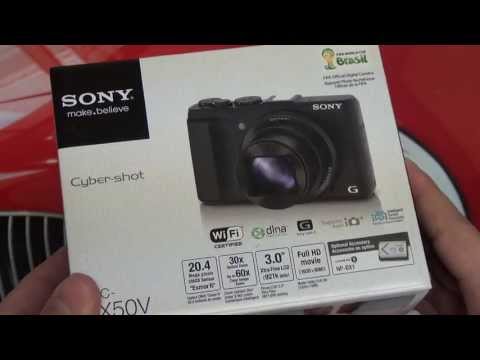 Sony Cyber-shot DSC-HX50V Unboxing