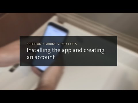 Step 1: Installing the app and creating an account