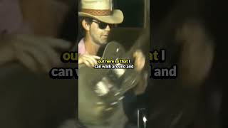 J. J. Cale reveals his 'Frankenstein' guitar - an acoustic turned electric with a wild sound