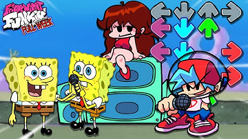 Boyfriend Rap Battles SpongeBob in Friday Night Funkin