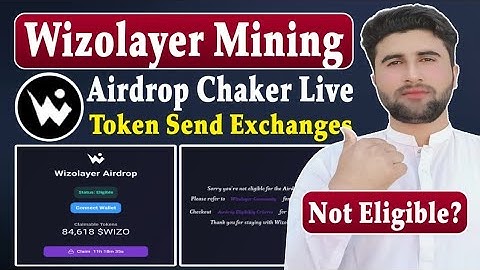Wizolayer Airdrop Chaker Live | Wizolayer Not Eligible Problem? | Listing Price? | Rizwan Baloch 2.0