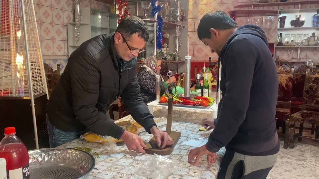 Am pus masa pentru revelion