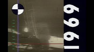 Apollo Landing TV Promo 1989 - Retro TV Graphics - My First TV Promo #tv #motiongraphics #moon