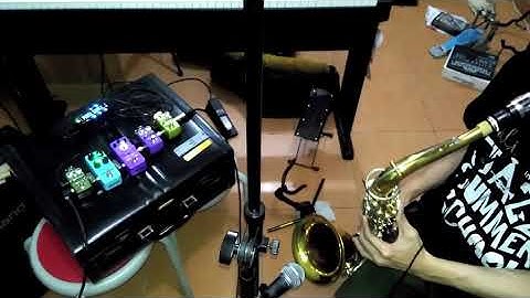 Guitar Effects for Saxophone (Part 2) - Hotone and Valeton Pedals (Octaver & Chorus)