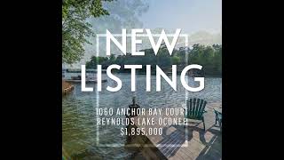 𝑌𝑂𝑈𝑅 𝑁𝐸𝑊 𝐿𝑈𝑋𝑈𝑅𝑌 𝑉𝐼𝐸𝑊 𝐴𝑊𝐴𝐼𝑇𝑆! - 1060 Anchor Bay Circle, The Landing Reynolds Lake Oconee