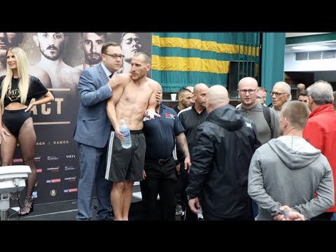 boxing news 24/7 co.uk WEIGH IN DRAMA! - RYAN WALSH STRIPS TO MAKE WEIGHT, TEAM WALSH LEFT AGGRAVATED / MTK GOLDEN CONTRACT