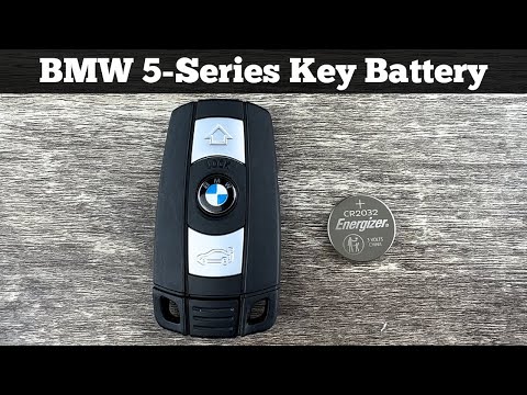 BMW 5-SERIES Key Fob Battery Replacement 2006 – 2011 How To Change Replace 5 Series Remote Batteries
