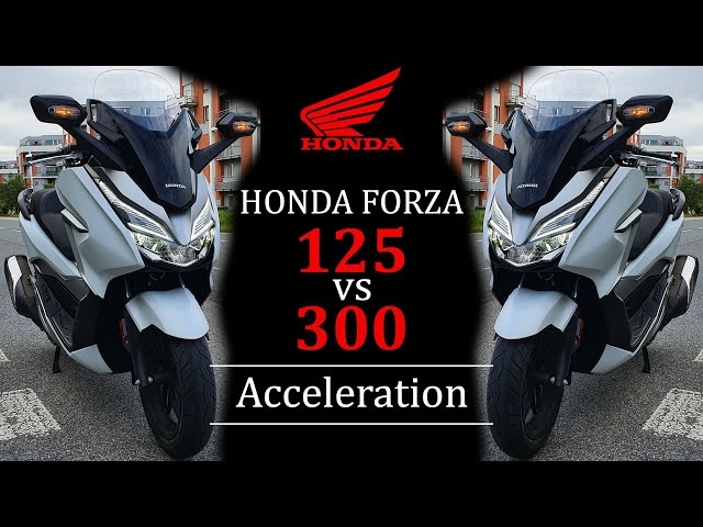 Feel the Forza: bigger, faster and more tech-laden Honda Forza 125, 300 and  750