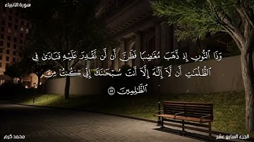 وأيوب إذ نادى ربه أني مسني الضر وأنت أرحم الراحمين (سورة الأنبياء)