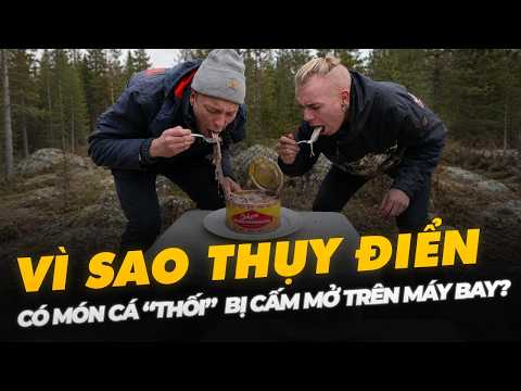 VÌ SAO THỤY ĐIỂN CÓ MÓN CÁ “THỐI” BỊ CẤM MỞ TRÊN MÁY BAY?