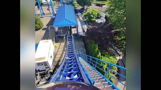 Zoomerang front seat POV Lake Compounce