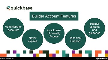 Creating a Quickbase Builder Account