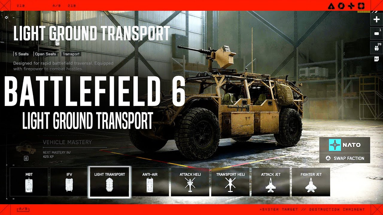 Full Overview of Light Ground Transport in Battlefield 6