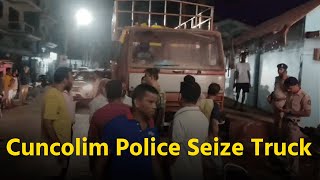 Cuncolim's Balli Villagers Blocks Truck over Alleged Effluent Dumping || Goa365 TV