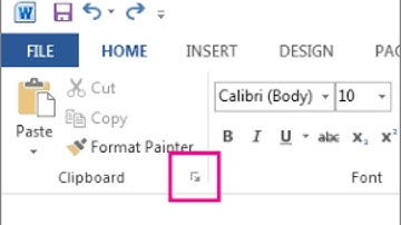 MS Word  Home tab_ Clipboard group in Pashto  _2007Home tab _Clipboard Group in Pashto_ Rafid Tech